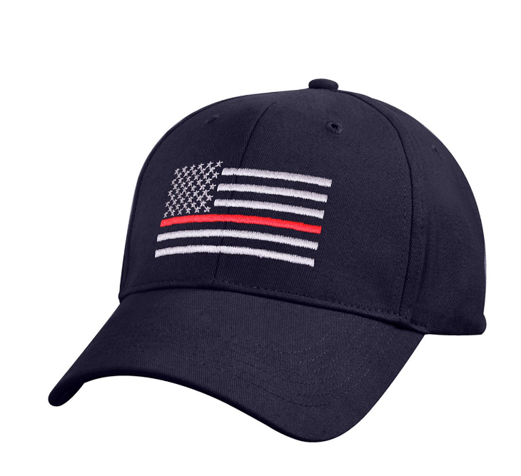 Rothco Thin Red Line Flag Low Profile Cap
