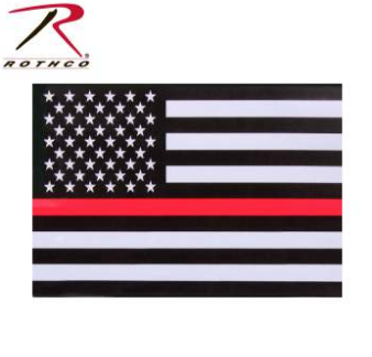 Rothco Thin Red Line Flag Decal